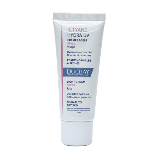 Ducray Ictyane Hydra UV Light Face Cream SPF 30 40ml