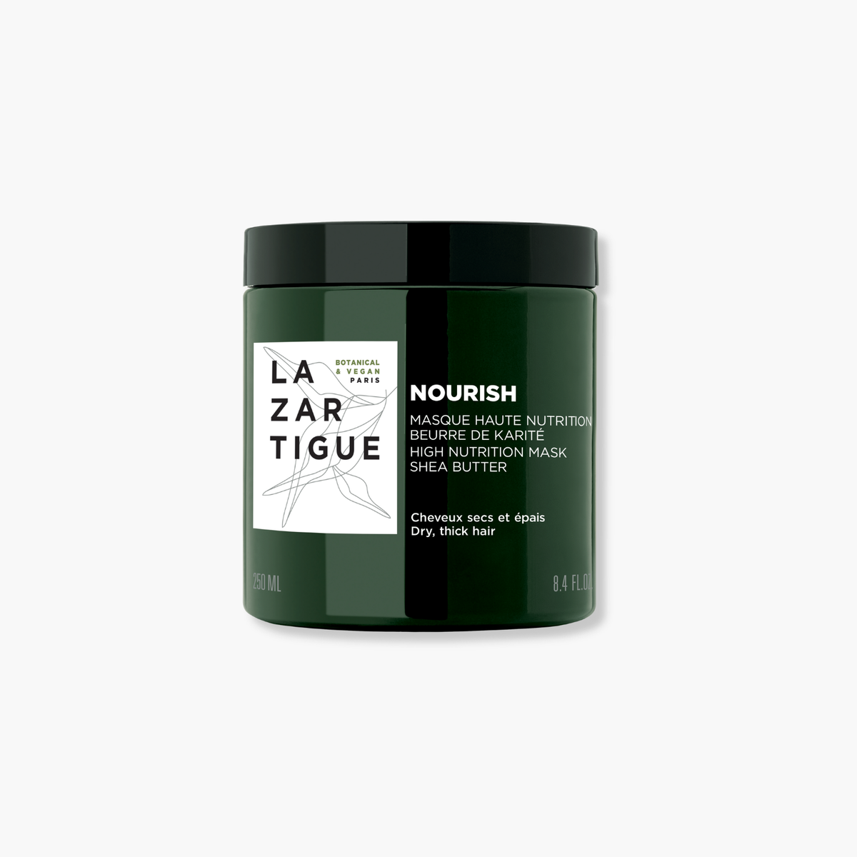 Lazartigue Nourish – Highly Nourishing Mask for Dry, Thick Hair 250ml