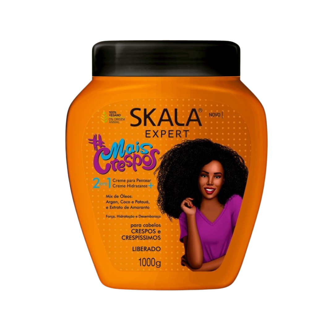 Skala Expert Mais Crespos 2-in-1 Treatment Cream for Coily Hair 1kg