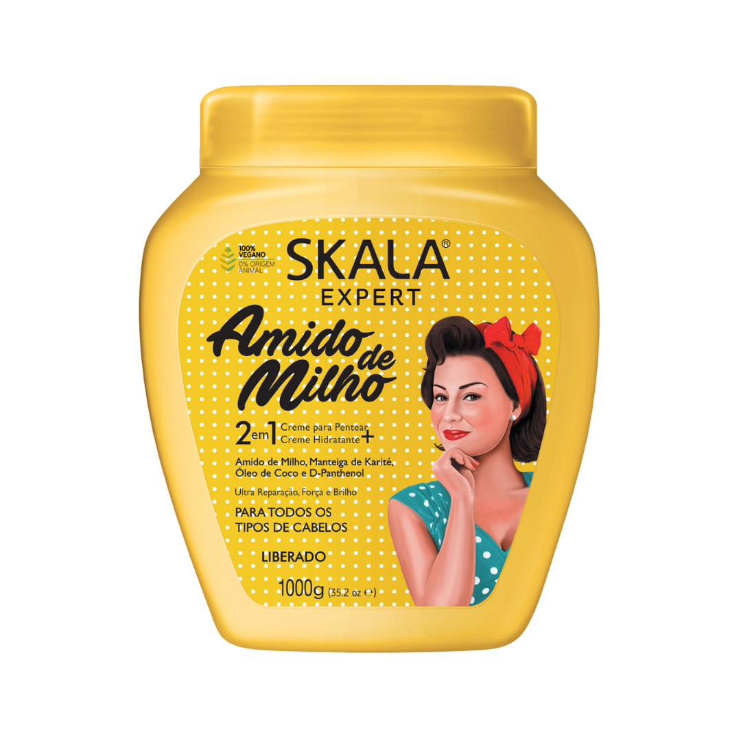 Skala Expert Amido de Milho 2-in-1 Treatment Cream with Corn Starch 1kg