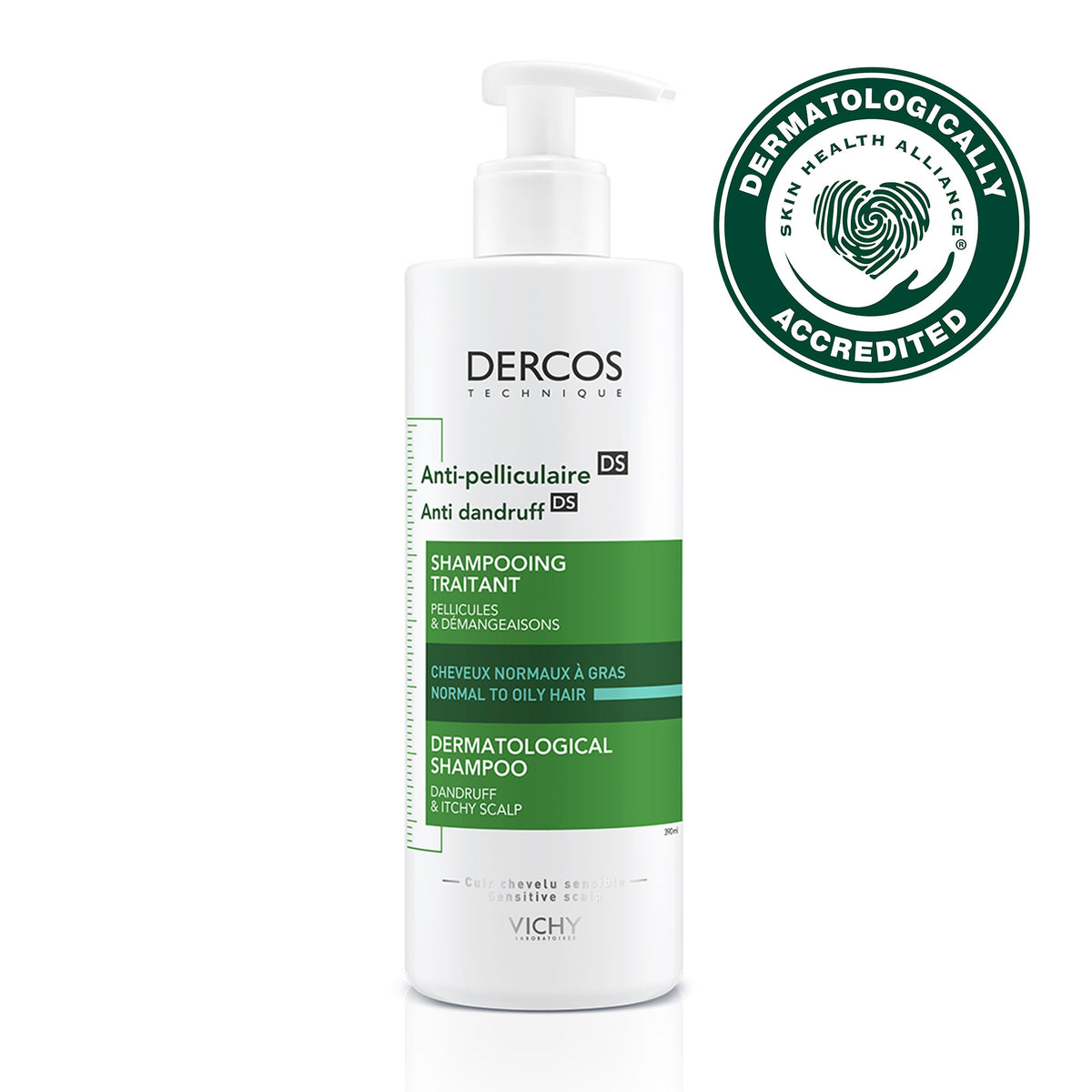 Vichy Dercos – Anti-Dandruff Shampoo for Normal to Oily Hair 400ml
