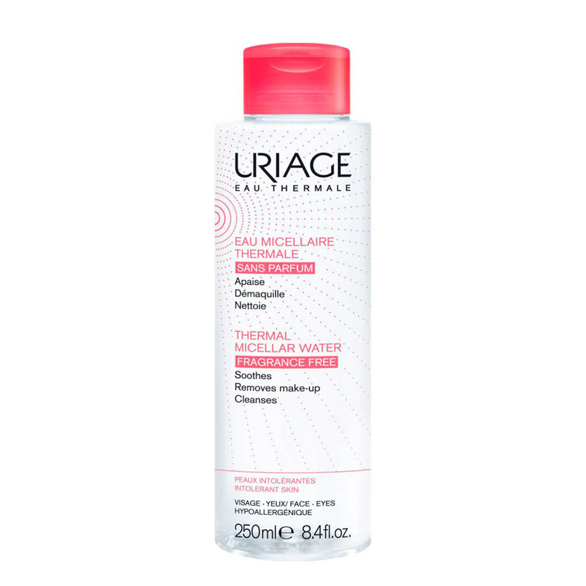 Uriage Thermal Micellar Water Fragrance-Free Intolerant Skin 500ml
