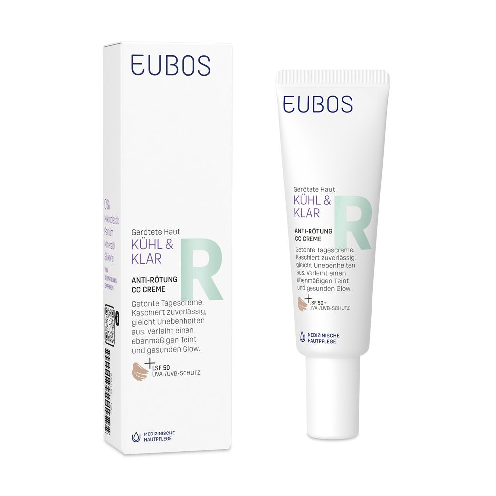 Eubos Cool & Calm – Redness Relieving CC Cream SPF50 30ml