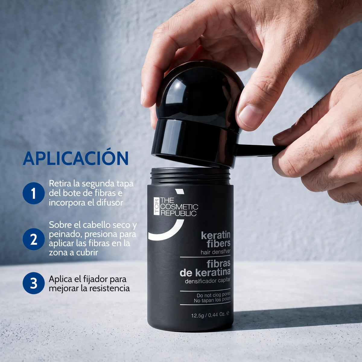TCR Keratin Fiber Applicator