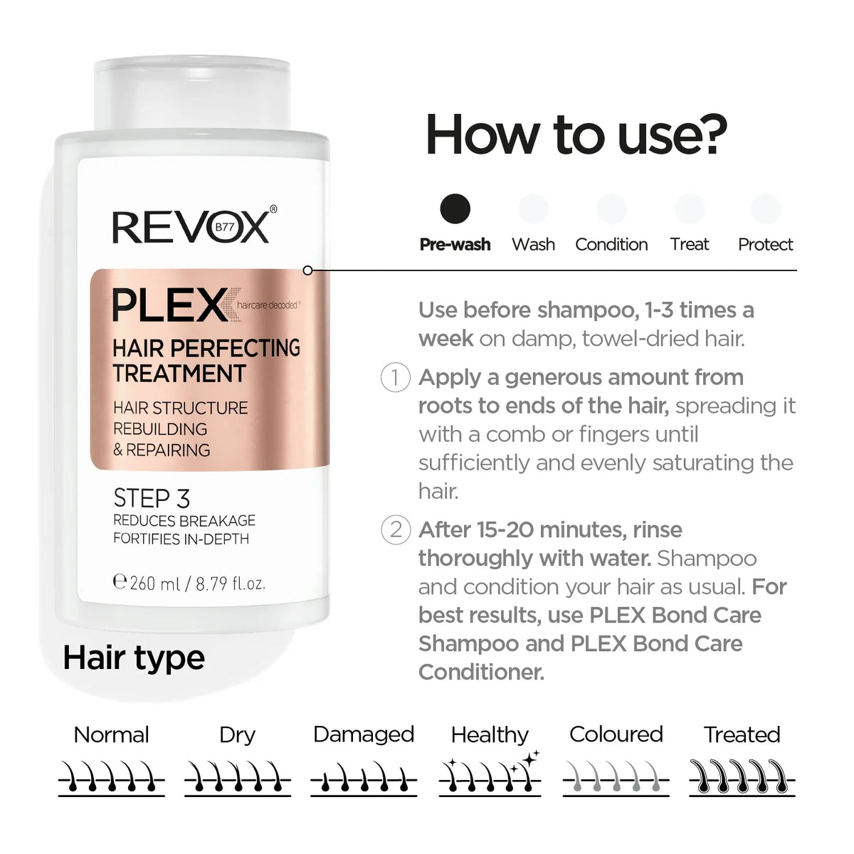 Revox B77 Plex – Hair Perfecting Treatment Step 3 260ml