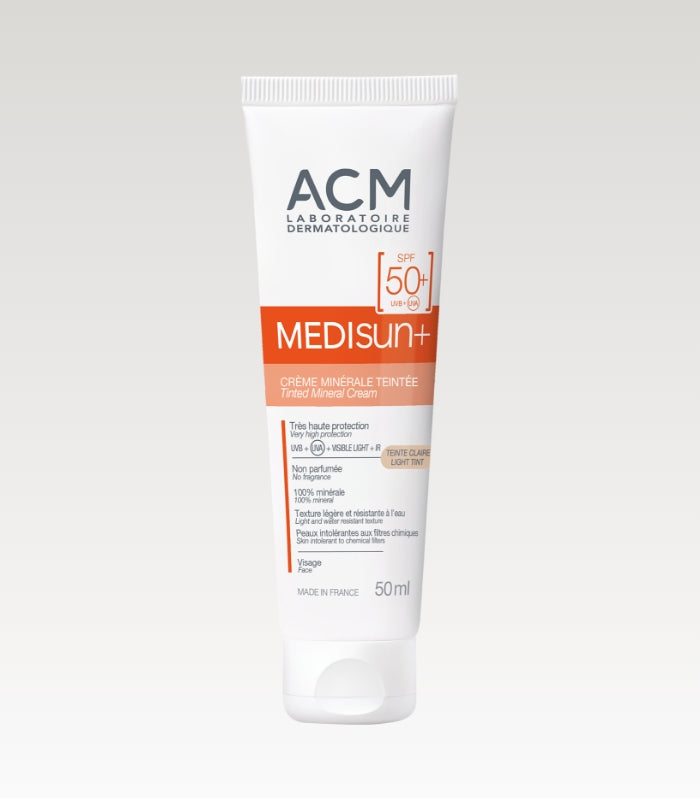 ACM Medisun Tinted Mineral Cream SPF50+ Light Tint 40ml