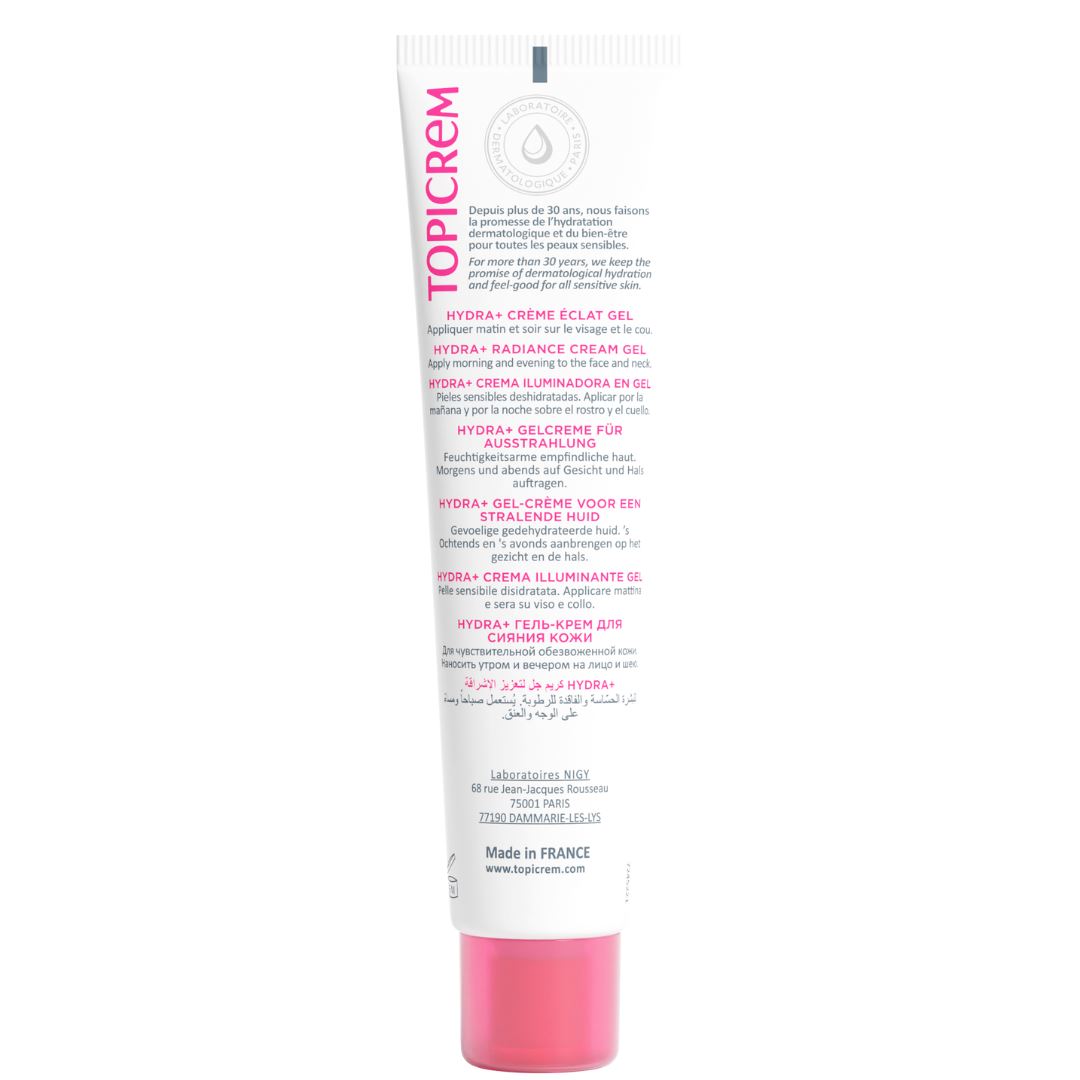 Topicrem Hydra+ Moisturizing Radiance Gel 40ml