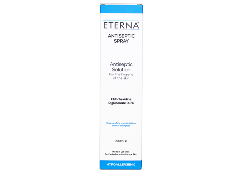 Eterna – Chlorhexidine Antiseptic Spray 200ml