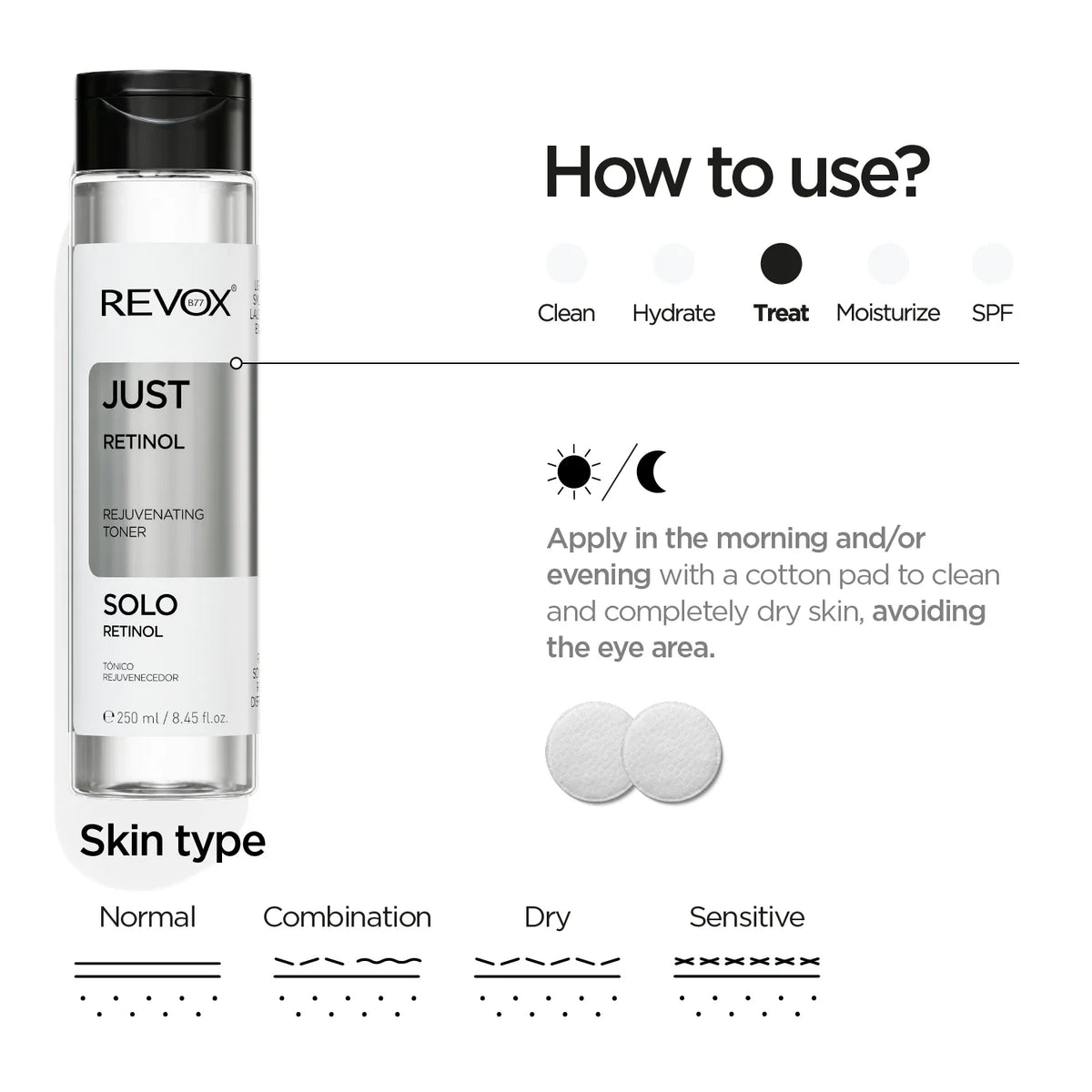 Revox B77 Just – Retinol Toner 250ml