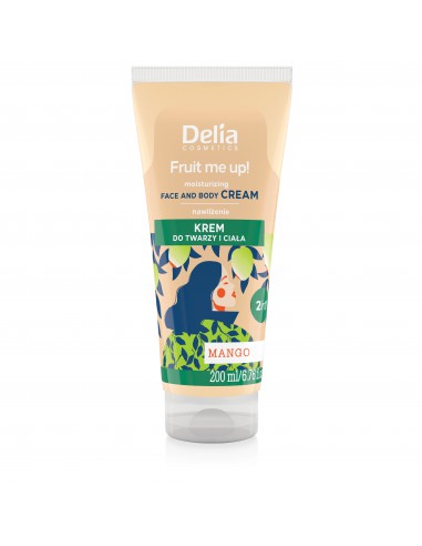 Delia Cosmetics Fruit Me Up – Mango Face & Body Cream 200ml
