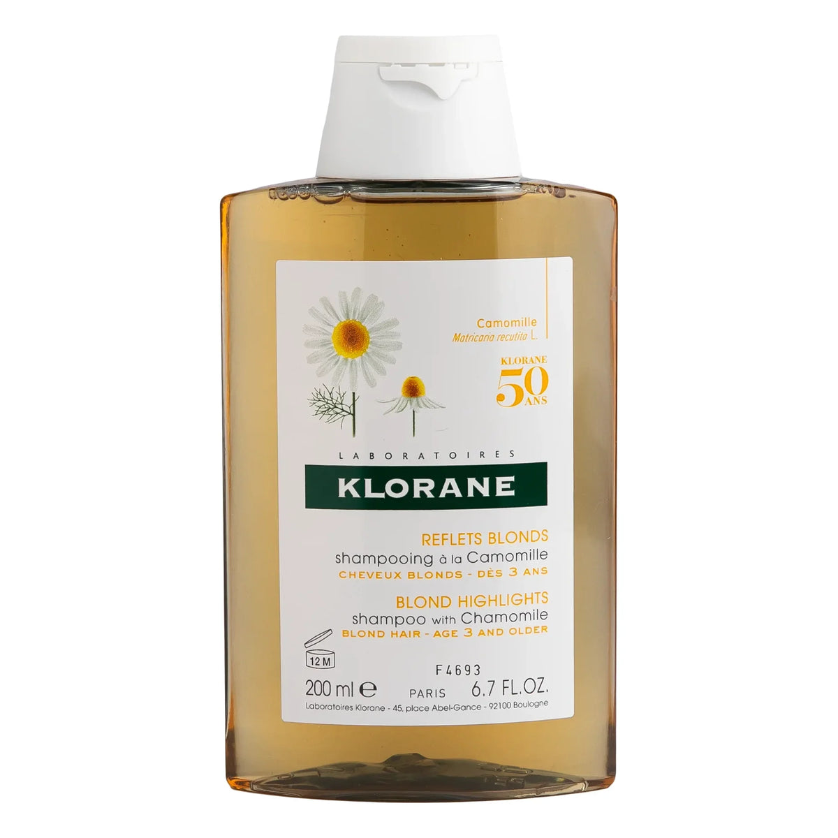 Klorane Shampoo with Chamomile for Blonde Hair