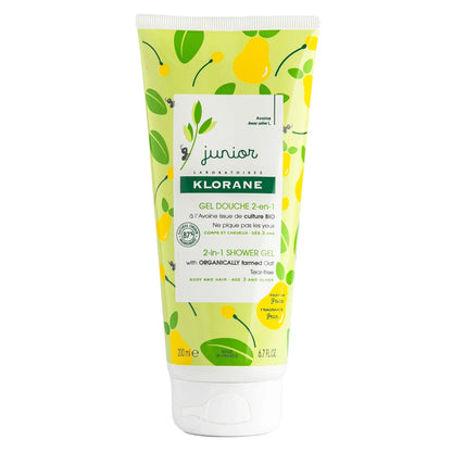 Klorane Junior 2-in-1 Body & Hair Shower Gel 200ml