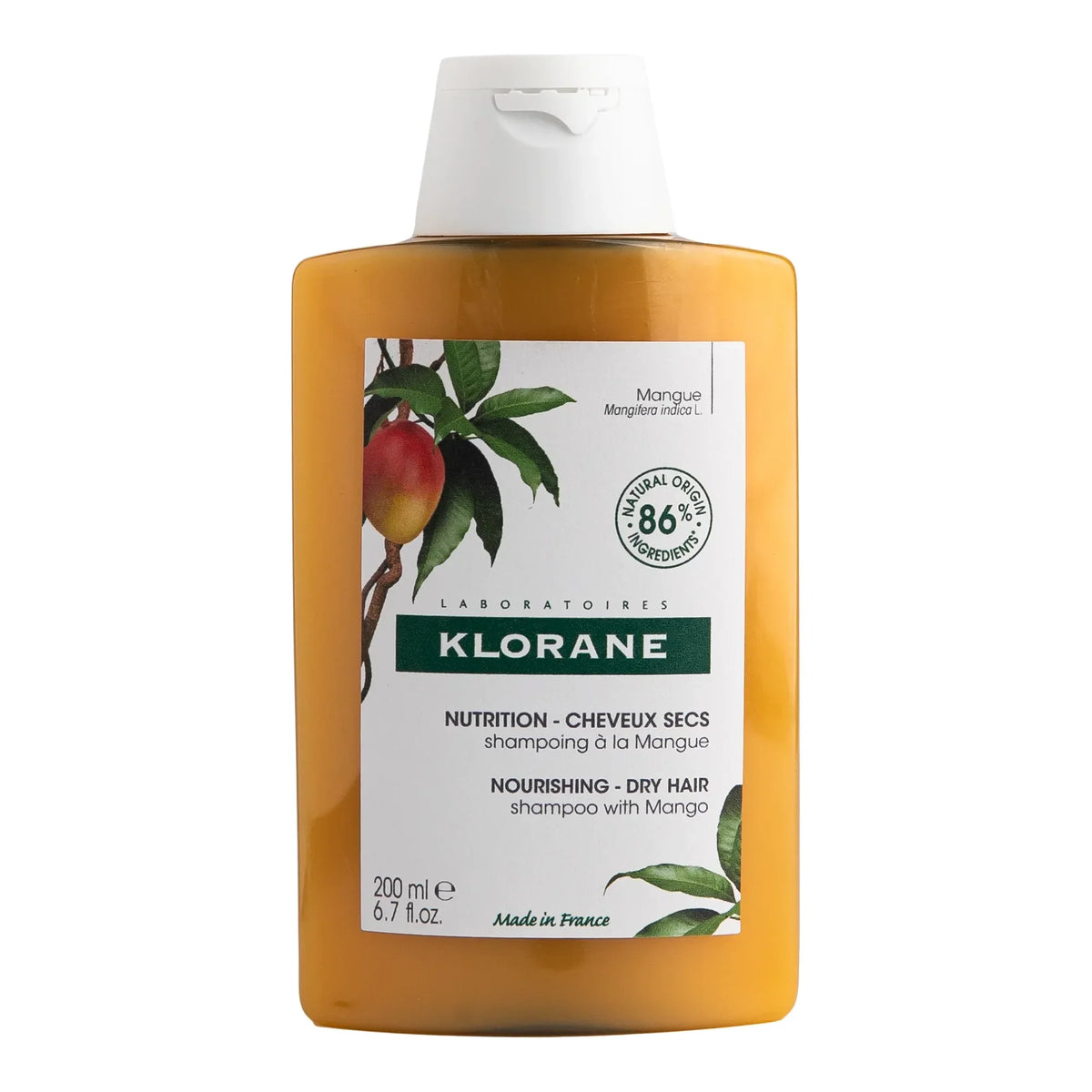 Klorane Nourishing Shampoo with Mango 200ml