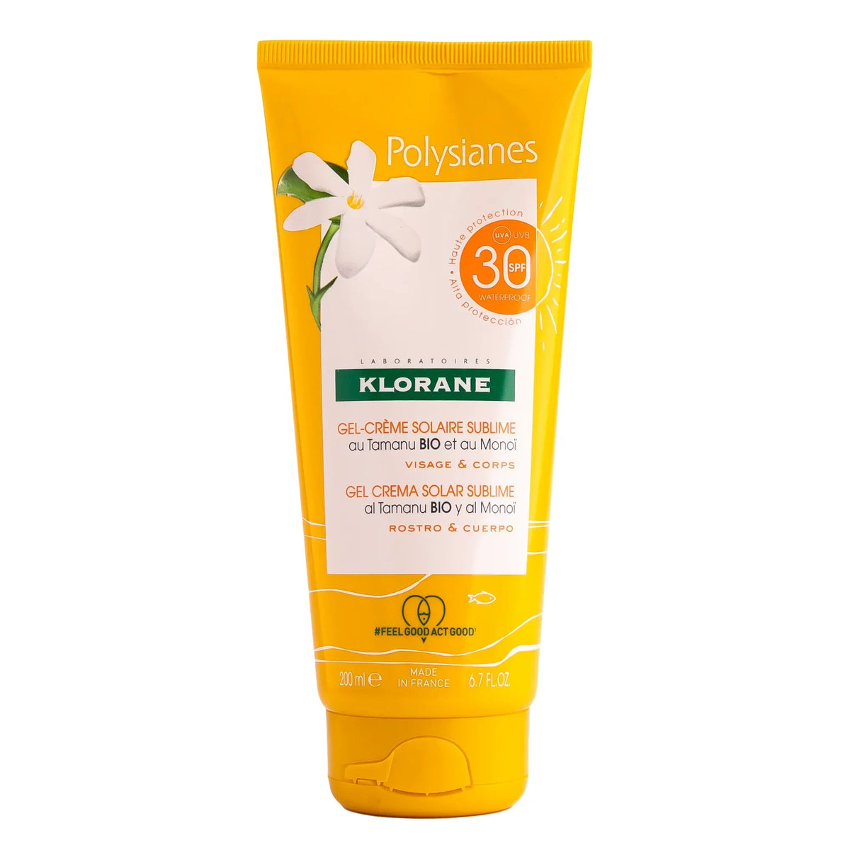 Klorane Polysianes Sublime Sun Gel-Cream SPF 30 200ml