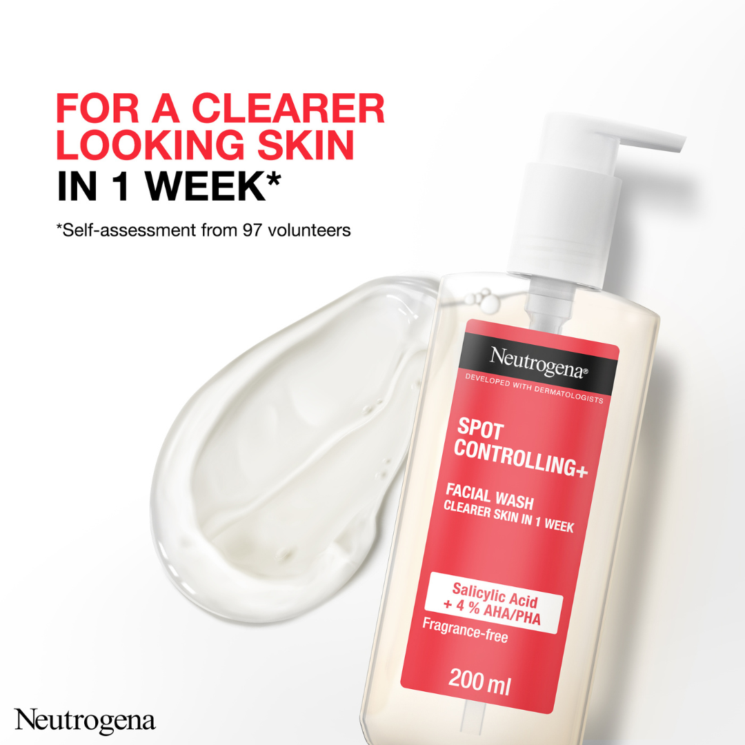 Neutrogena Spot Controlling+ – Gel Cleanser 200ml