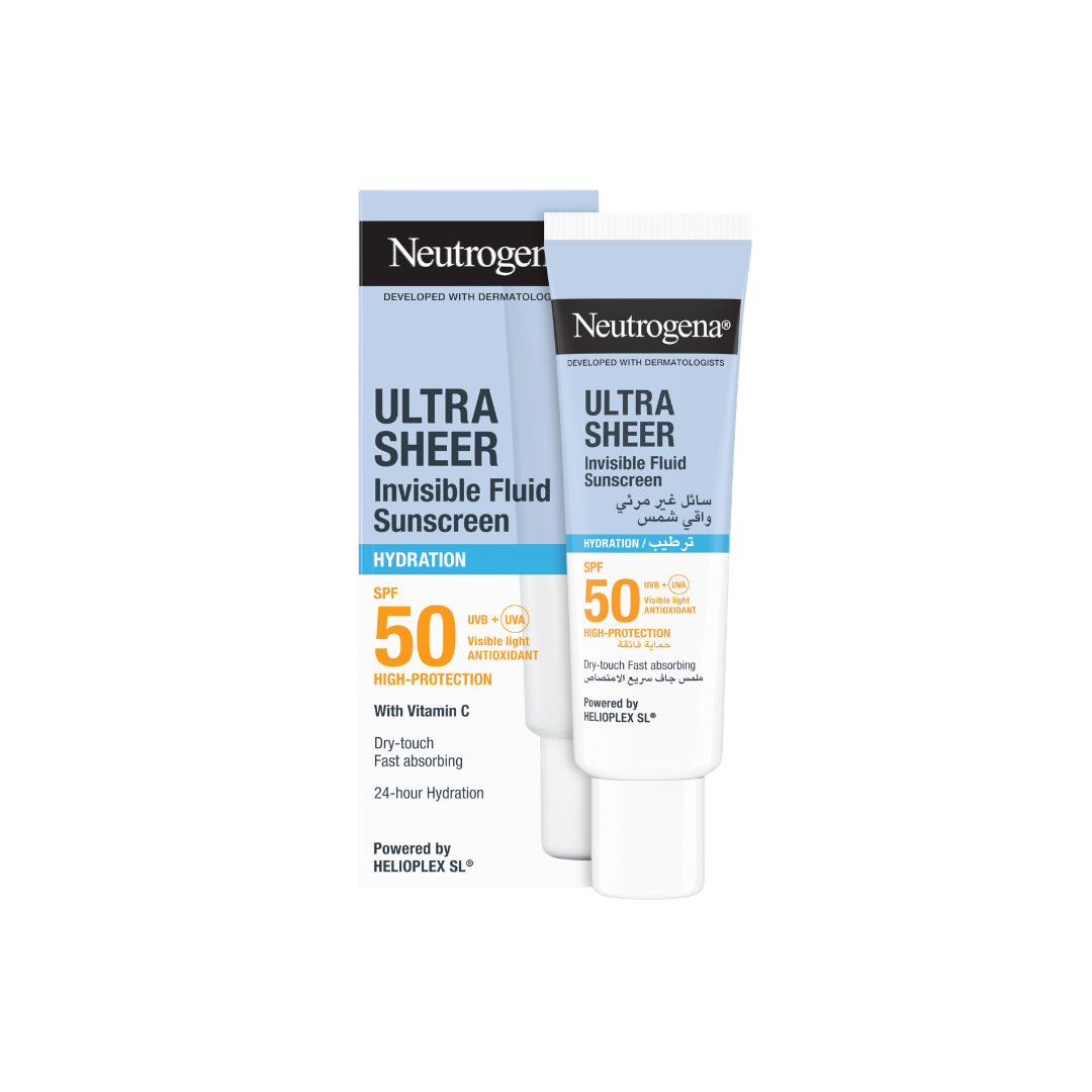 Neutrogena Ultra Sheer – Invisible Fluid Hydration SPF50 50ml