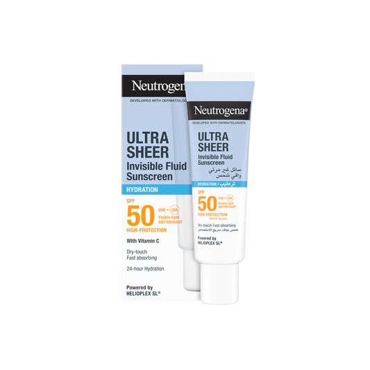 Neutrogena Ultra Sheer – Invisible Fluid Hydration SPF50 50ml