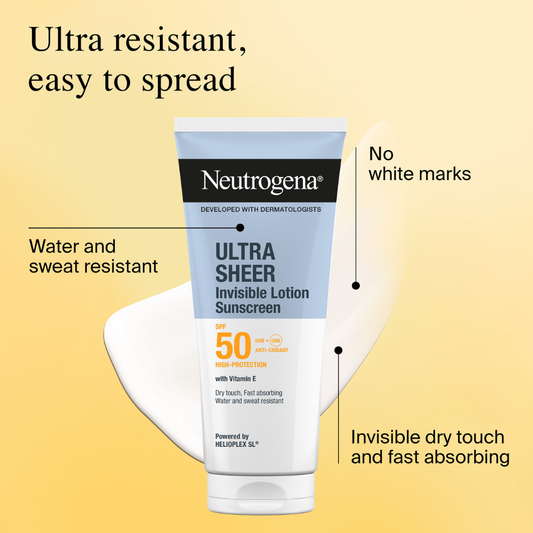Neutrogena Ultra Sheer – Invisible Body Lotion SPF50 200ml