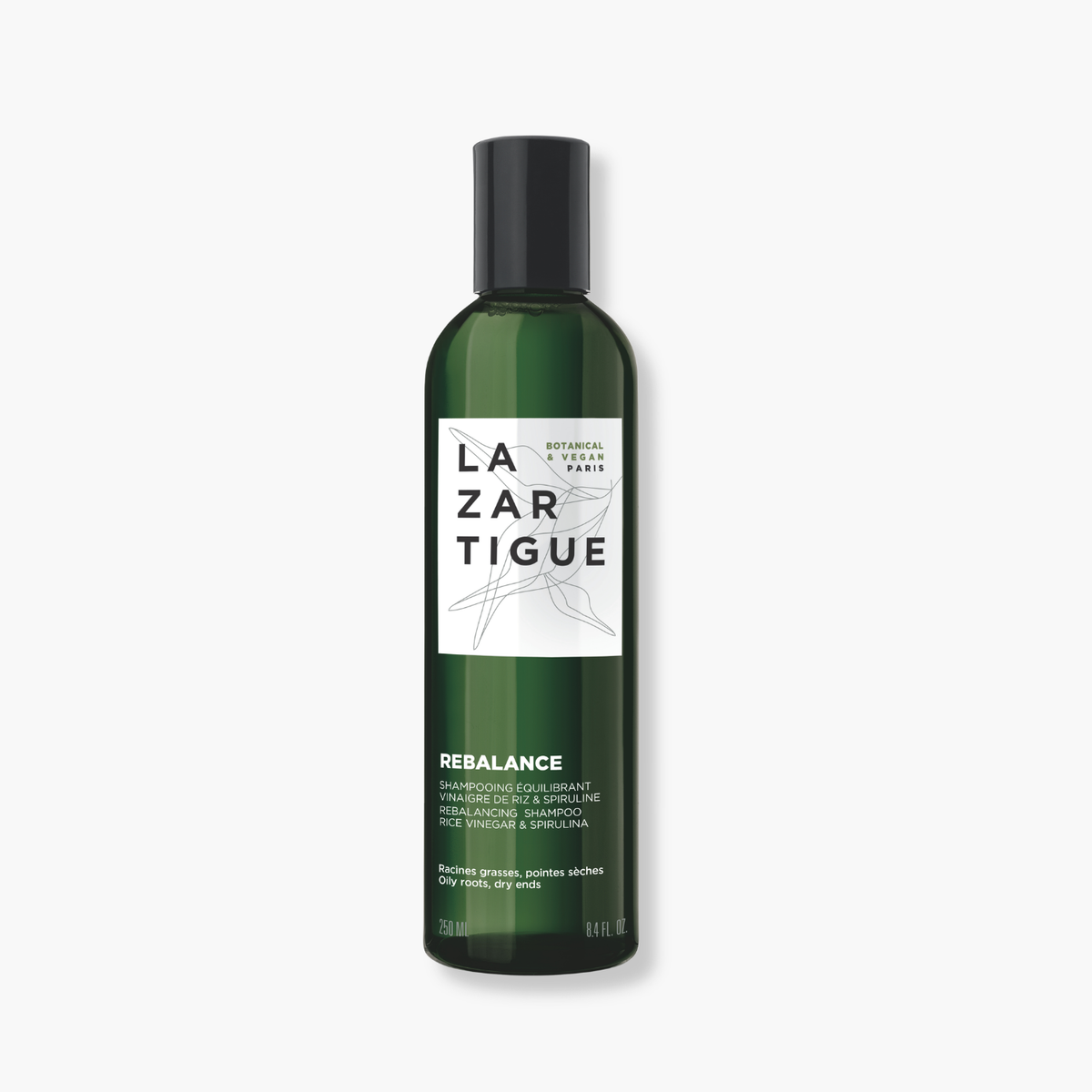 Lazartigue Rebalance – Rebalancing Shampoo for Oily Roots & Dry Ends 250ml