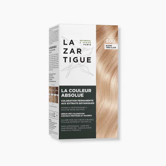 Lazartigue La Couleur Absolue 9.00 Very Light Blond – Permanent Hair Colour with Botanical Extracts