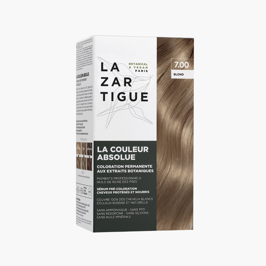 Lazartigue La Couleur Absolue 7.00 Blond – Permanent Hair Colour with Botanical Extracts
