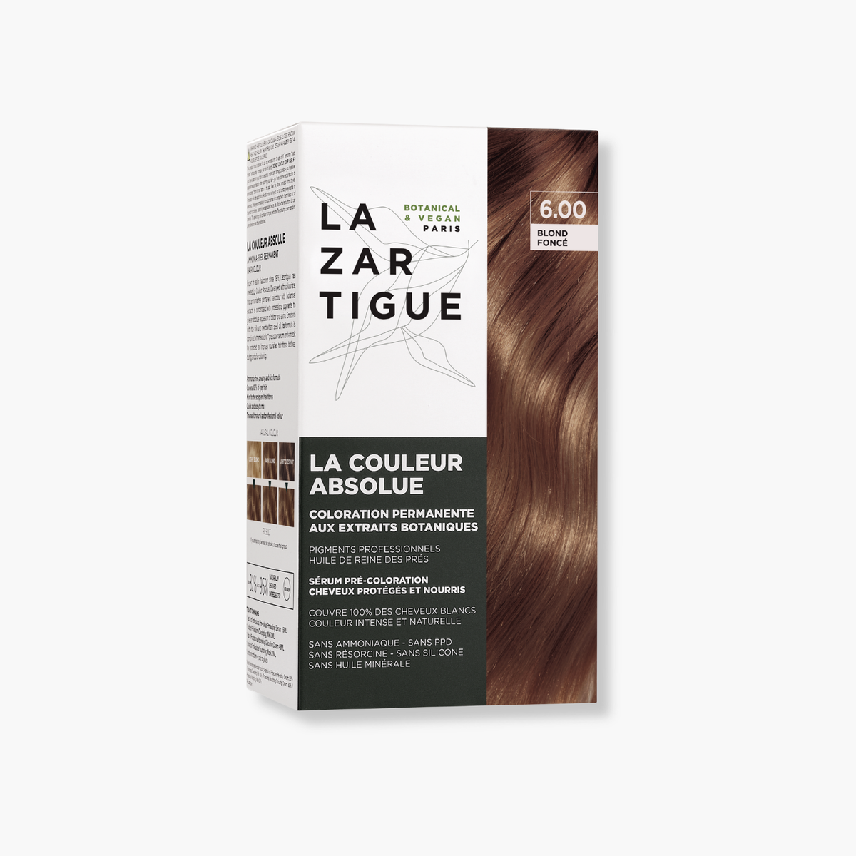 Lazartigue La Couleur Absolue 6.00 Dark Blond – Permanent Hair Colour with Botanical Extracts