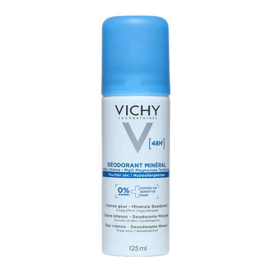 Vichy Deodorant – 48H Mineral Aluminium-Free Spray 125ml