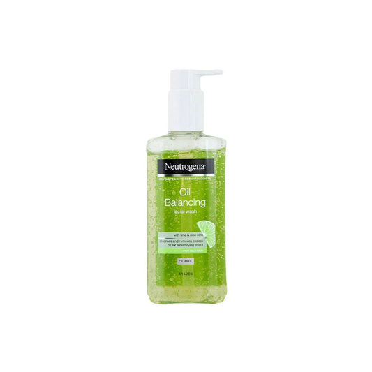 Neutrogena Oil Balancing – Facial Wash Lime & Aloe Vera 200ml