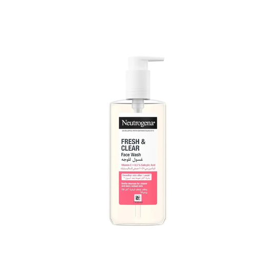 Neutrogena Fresh & Clear – Pink Grapefruit Facial Wash 200ml