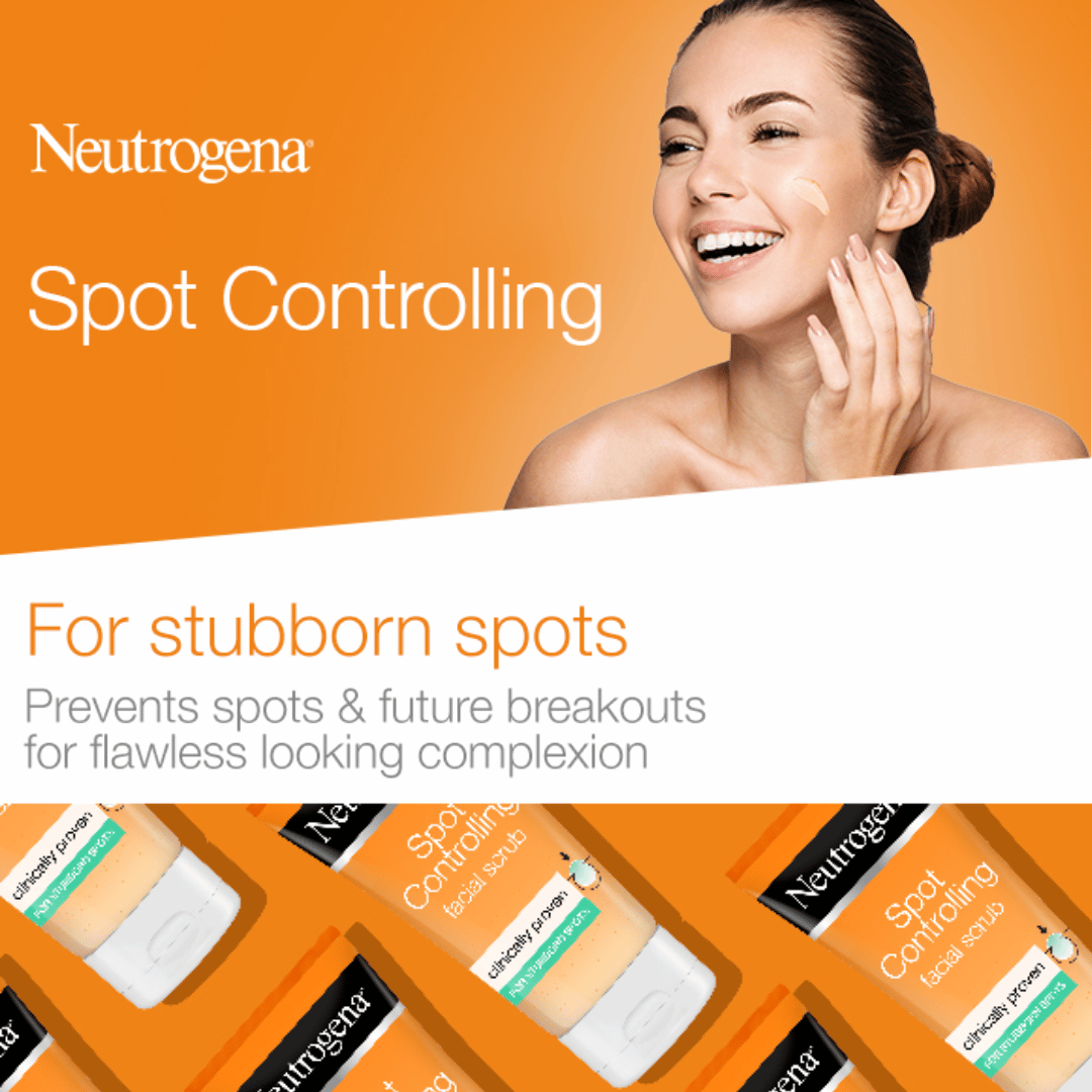 Neutrogena Spot Controlling – Oil-Free Smoothing Scrub 150ml