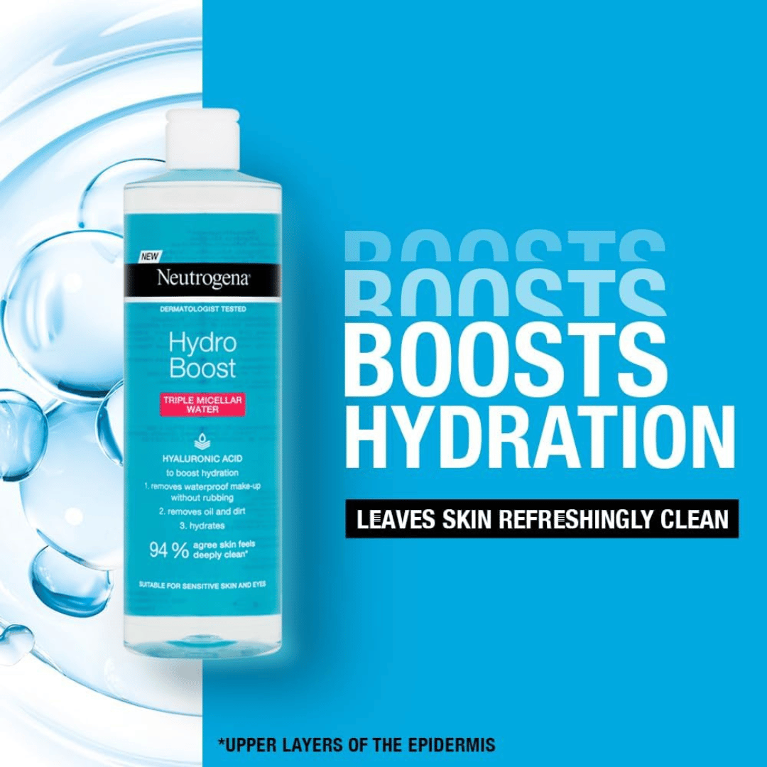 Neutrogena Hydro Boost – Triple Micellar Water 400ml