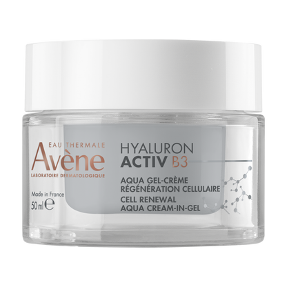 Avène Hyaluron Activ B3 Aqua Cream-in-Gel jar