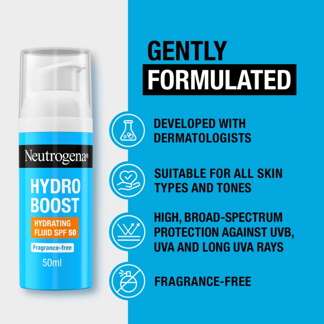 Neutrogena Hydro Boost – Hydrating Fluid SPF50 50ml