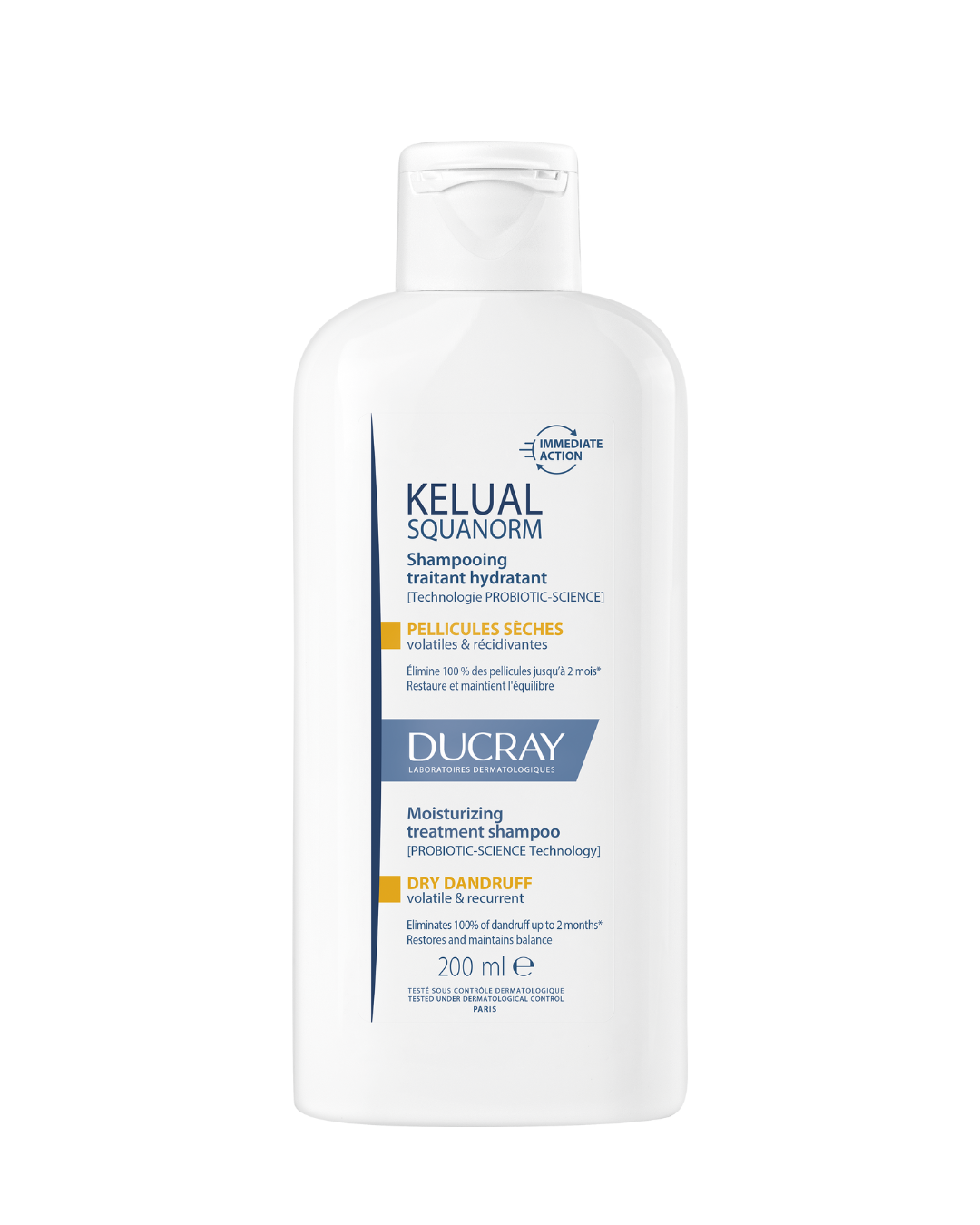 Ducray Squanorm Anti-Dandruff Treatment Shampoo - Dry Dandruff 200ml