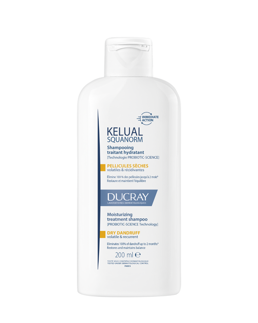 Ducray Squanorm Anti-Dandruff Treatment Shampoo - Dry Dandruff 200ml