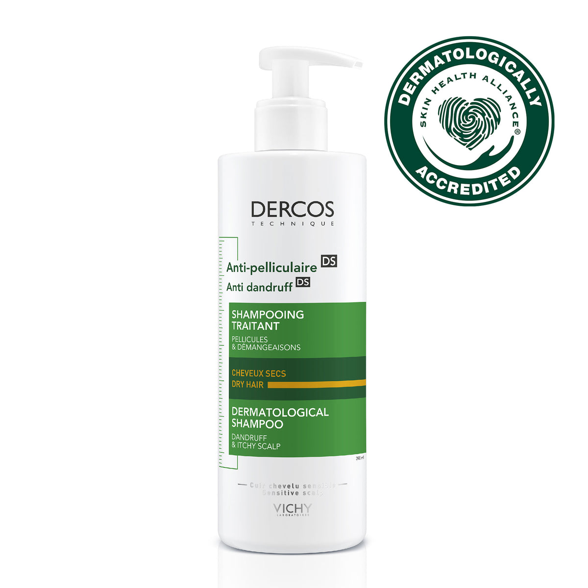 Vichy Dercos – Anti-Dandruff Shampoo for Dry Hair 400ml