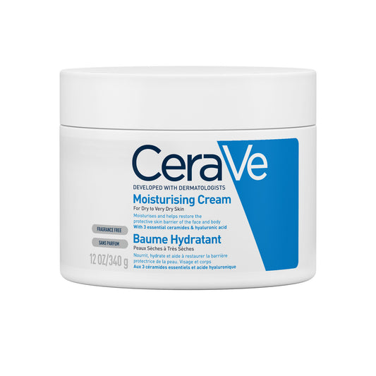 CeraVe – Moisturizing Cream 340g (New Packaging)