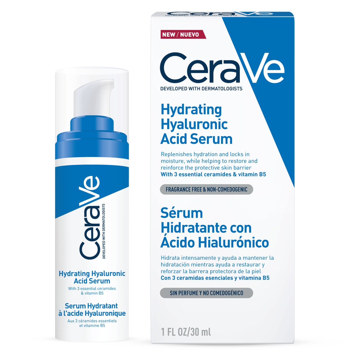 CeraVe – Hydrating Hyaluronic Acid Serum 30ml