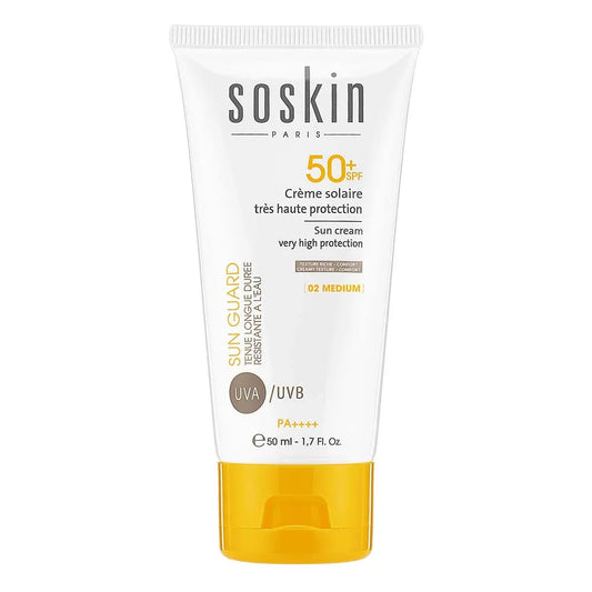 Soskin Sun – Tinted Sunscreen SPF50+ 02 Medium 50ml