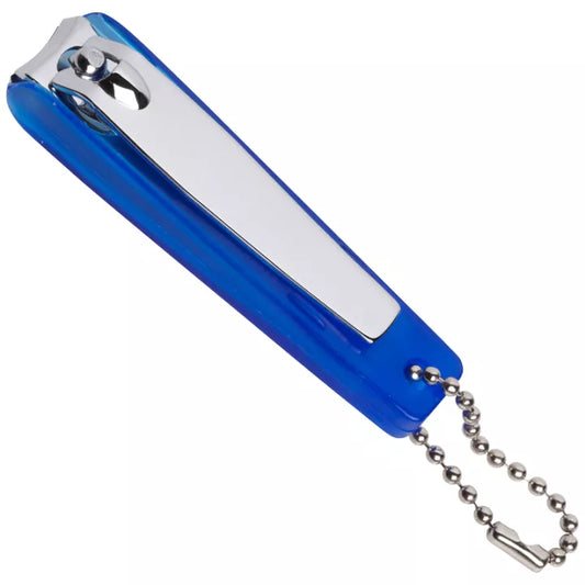 Vitry Pocket Nail Clipper with Chain - Blue