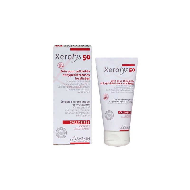 Lysaskin Xerolys 50 Urea Cream for Calluses 40ml