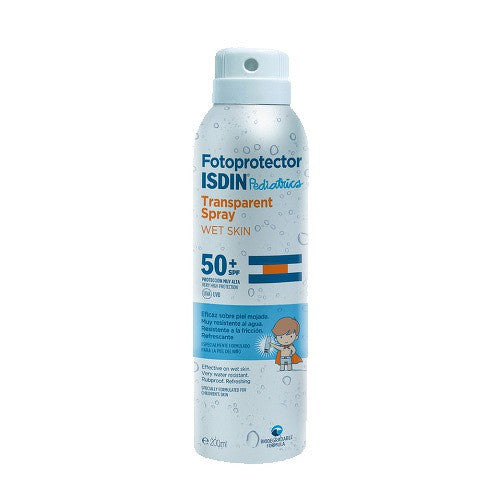 ISDIN Pediatrics Transparent Spray Wet Skin SPF50 250ml