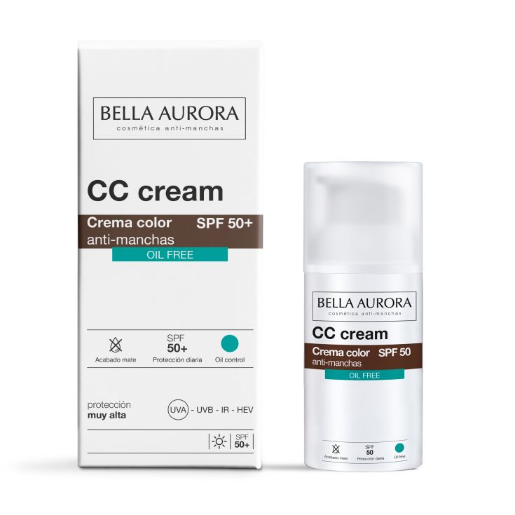 Bella Aurora CC Cream Oil Control SPF50+ 30ml