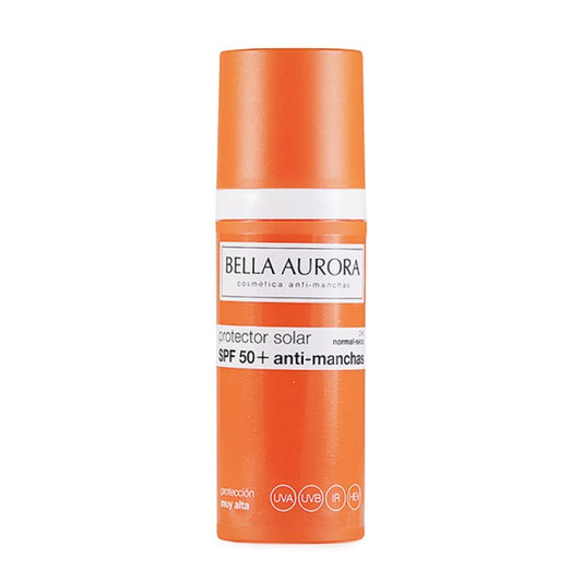 Bella Aurora Anti-Dark Spot Sunscreen Fluid SPF50+ Normal to Dry Skin 50ml