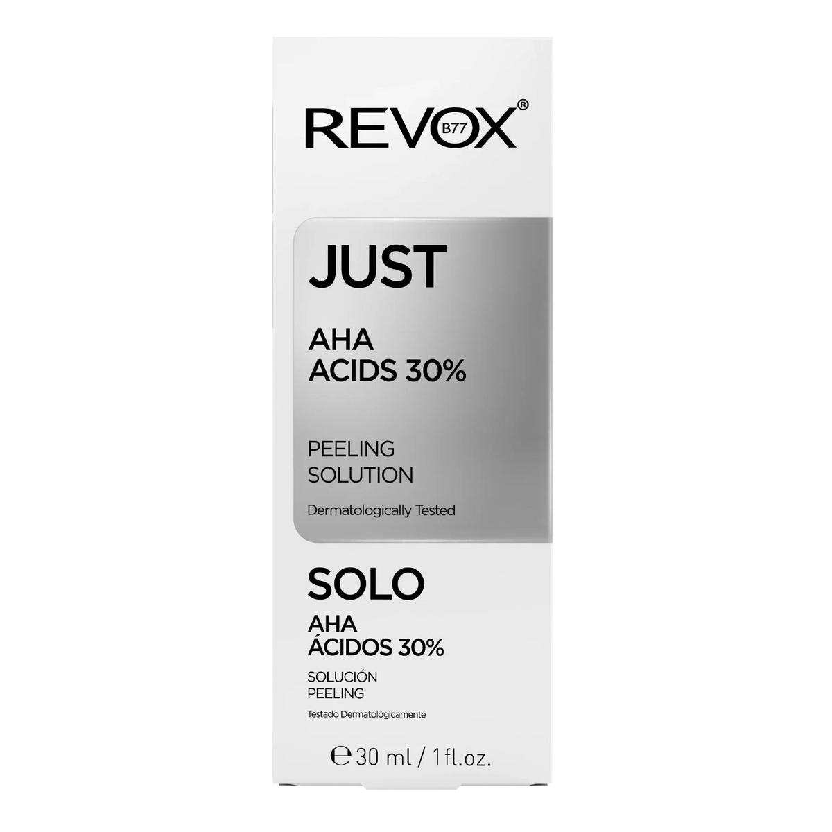 Revox B77 Just – AHA Acids 30% Peeling Solution 30ml