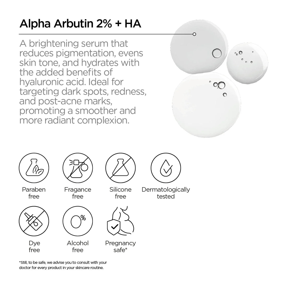 Revox B77 Just – Alpha Arbutin 2% + HA Brightening Serum 30ml