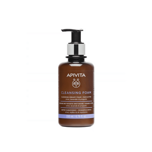 Apivita Cleansing Creamy Foam Face & Eyes