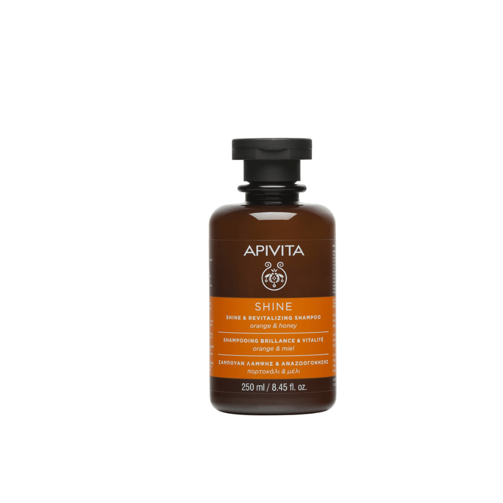 Apivita Shine & Revitalizing Shampoo Orange & Honey 250ml