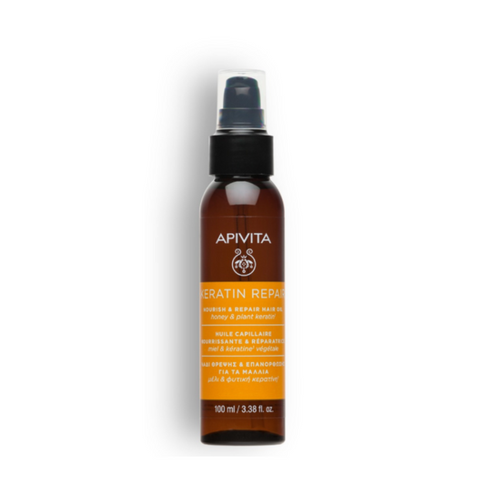 Apivita Keratin Repair Hair Oil 100ml