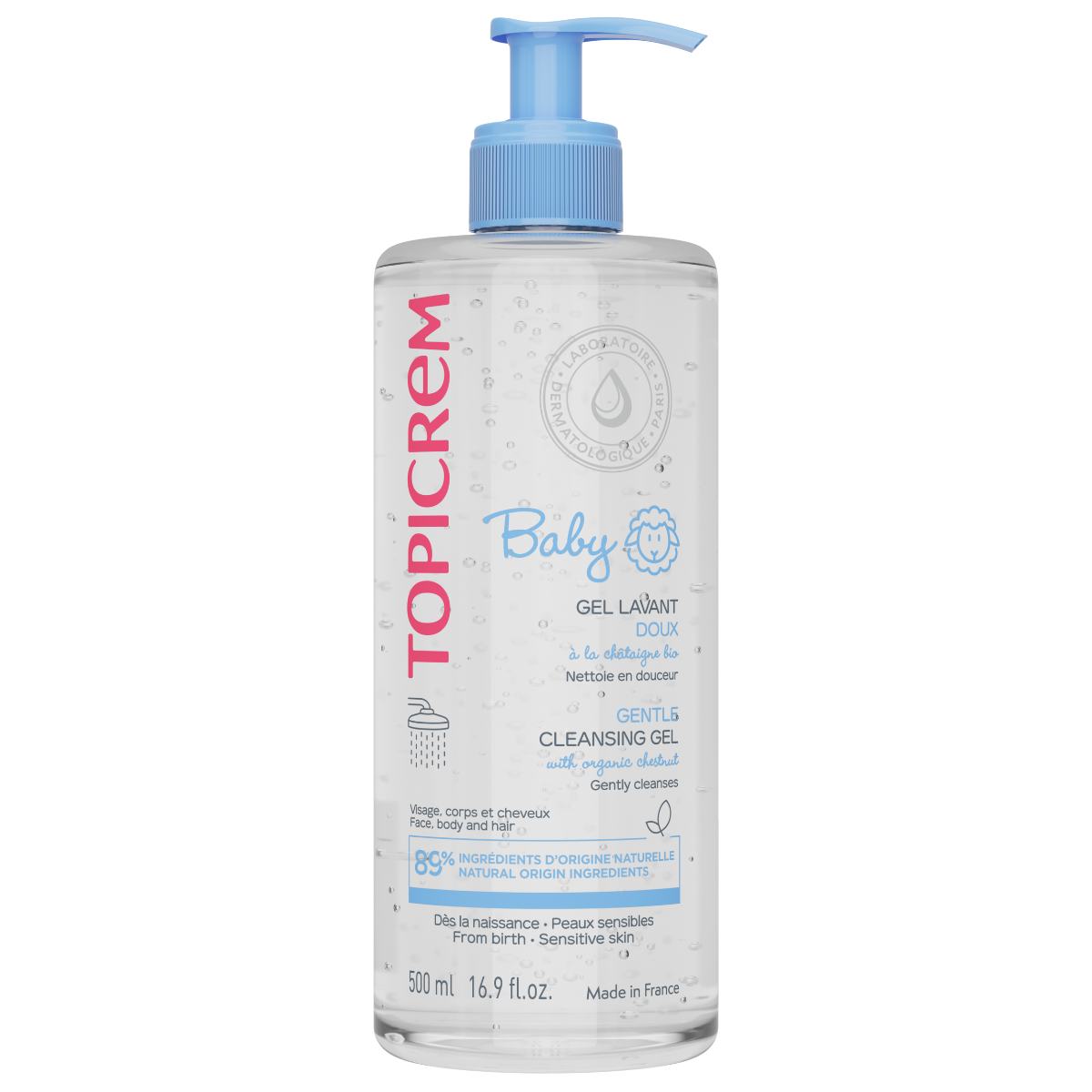 Topicrem Baby Gentle Cleansing Gel 500ml